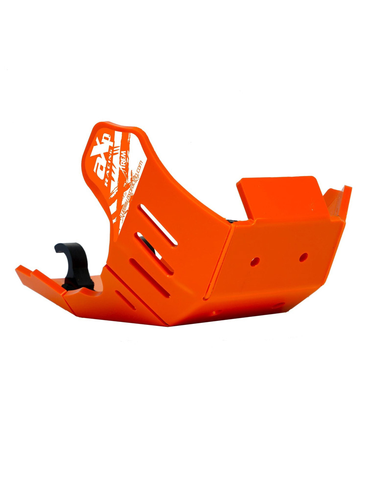 Płyta pod silnik AXP Racing KTM 250 EXC-F (24-)/350 EXC-F (24-) pomarańczowa
