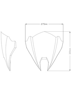Owiewka PUIG Naked New Generation do Triumph Speed Triple RS (21-) mocno przyciemniana