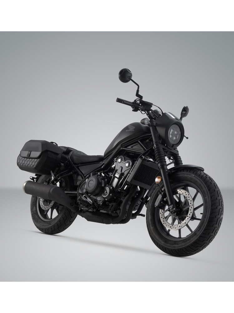 Zestaw sakw bocznych Legend Gear LH 25,5/19,5L i stelaży SLH Sw-Motech Honda CMX1100 Rebel SC83 (20-)/ CMX1100 SE Rebel (24-)