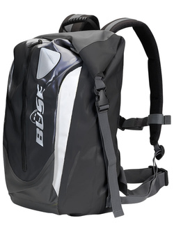 Plecak wodoodporny Büse Rucksack czarno-biały (pojemność: 30l)