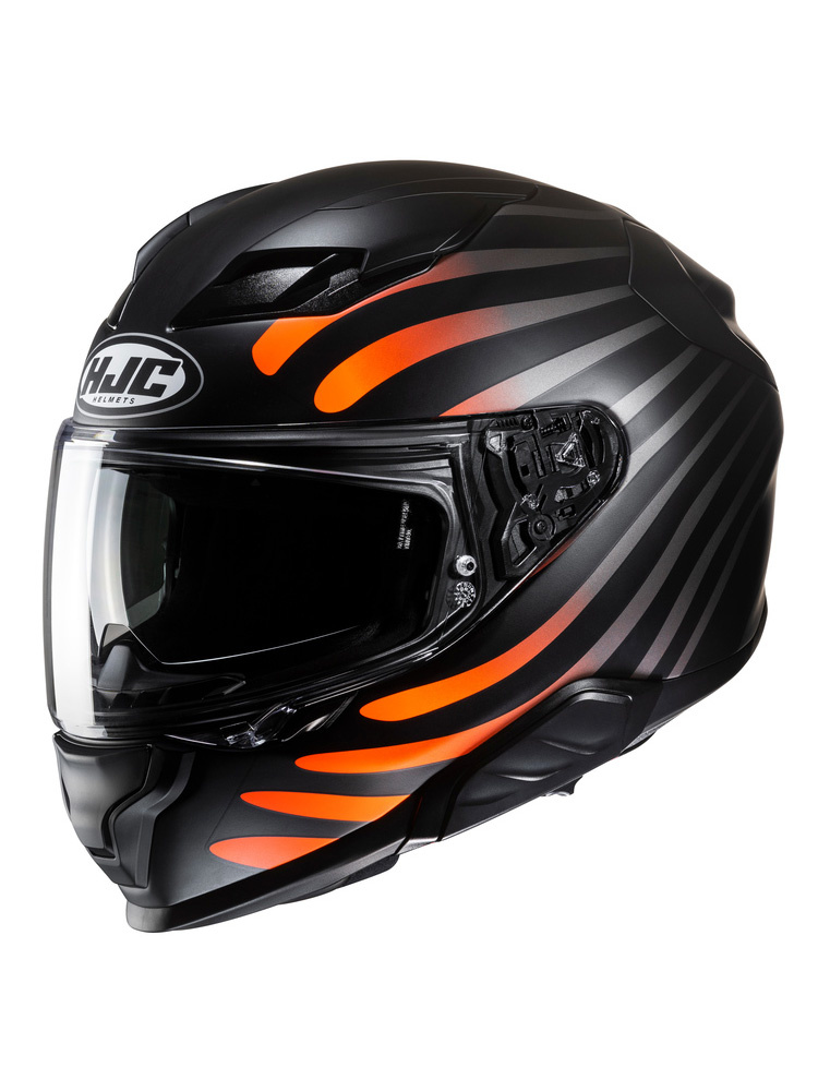 Kask integralny HJC F71 Zen czarno-czerwony