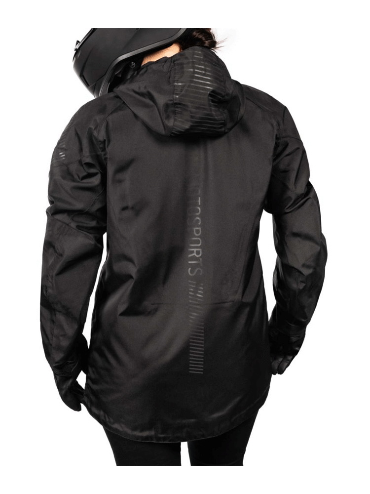 Kurtka motocyklowa damska tekstylna Icon PDX3 czarna