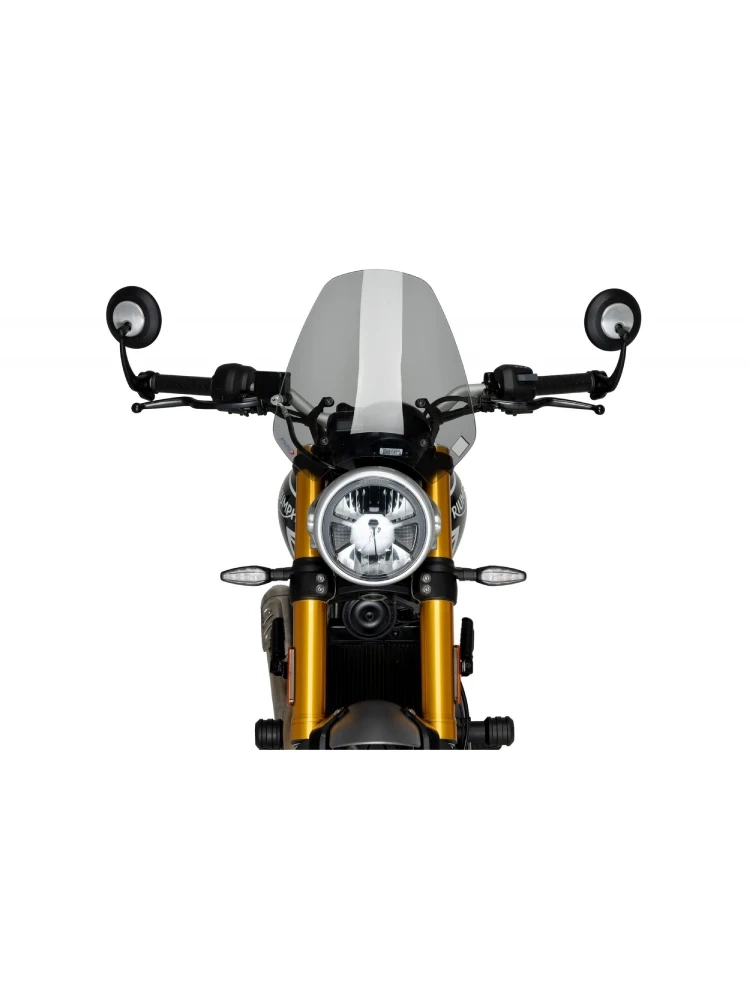 Szyba motocyklowa sportowa PUIG Triumph Scrambler 400 X/ Speed 400 (24-) lekko przyciemniana