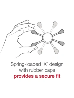 Uchwyt RAM X-Grip do dużych smartfonów z bazą montażową Tough-Strap