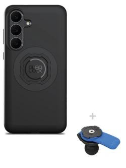 Zestaw: etui MAG na telefon Samsung Galaxy S25FE (magnetyczne) + uchwyt kulowy Quad Lock 