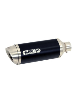 Tłumik Arrow - Yamaha WR 125 R/X [09-16] [Street Thunder, Aluminium Dark + Stainless Steel]