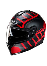 Kask integralny HJC C70N Holt czarno-czerwony