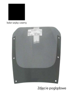 Szyba motocyklowa MRA oryginalny kształt "O" Kawasaki GPX 600 R (wszystkie roczniki) czarna
