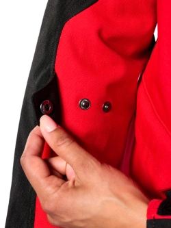 Kurtka motocyklowa damska tekstylna REV’IT! Convergent H2O czerwono-czarna