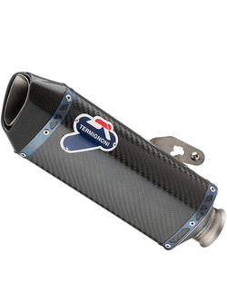 Tłumik Termignoni Slip-On tytan cuNB, włókno węglowe do Yamaha YZF R1 (15-20)