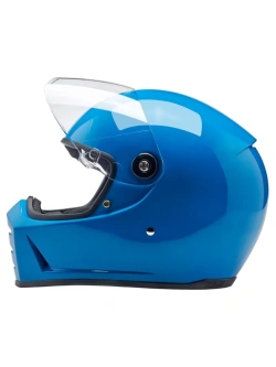 Kask integralny Biltwell Lane Splitter Solid niebieski