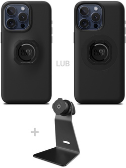 Zestaw na biurko: etui na telefon iPhone 15 Pro Max + uchwyt Quad Lock