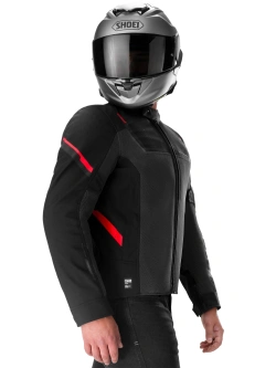 Kurtka motocyklowa tekstylna Shima Rush 3.0 Air G2 szaro-czerwona