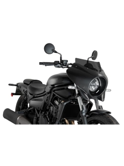 Szyba motocyklowa sportowa PUIG Mirage Kawasaki Eliminator 500 (24-)/ Eliminator 500 SE (24-) mocno przyciemniana