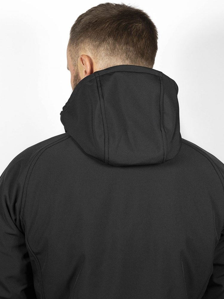 Kurtka motocyklowa tekstylna John Doe Softshell 2 in 1 czarna