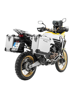 Zestaw: kufry boczne z anodowanego aluminium "And-S" Zega Pro + stelaże czarne Touratech Honda CRF1000L Africa Twin (18-22) /CRF1000L Adventure Sports (31+38L)
