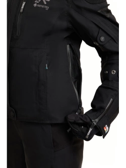 Kurtka motocyklowa damska tekstylna Rukka FlexoRina czarna