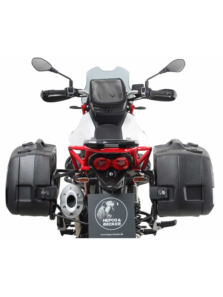 Stelaż kufrów bocznychHepco&Becker Moto Guzzi V85 TT (19-23) montowany na stałe