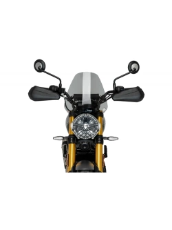 Szyba motocyklowa sportowa PUIG Triumph Scrambler 400 X/ Speed 400 (24-) lekko przyciemniana