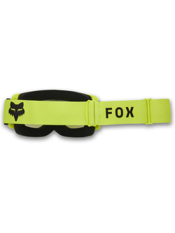Gogle motocyklowe Fox Main Core z przezroczystą szybą, fluo-czarne