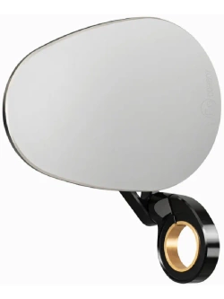 Lusterko motocyklowe uniwersalne Motogadget Mo.view Club aluminiowe, czarne [długość ramienia: 60 mm]