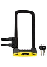 Zapięcie rowerowe U-Lock U-Zen z gumową osłoną pałąka z uchwytem 108 x 235 mm