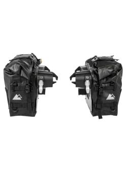 Zestaw dwóch sakw bocznych Touratech Extreme Edition Plug'n'Travel do systemu montażowego Vario BMW R 1300 GS (23-) czarne [poj.: 2 x 40l]