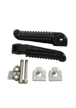 Podnóżki motocyklowe pasażera BikeTec Yamaha YZF R1 (02-11)/ R6 (03-11) czarne