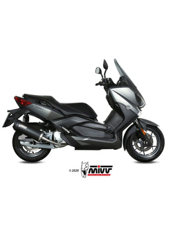 Tłumik motocyklowy Slip-On (Mover) MIVV do Yamaha X-Max 125 (17-20) czarny