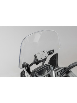 Uchwyt GPS do szybkiego demontażu SW-MOTECH do poprzeczek o średnicy Ø 10/12 mm modele Aprilia, BMW, CF Moto, Ducati, Hondy, Kawasaki, Moto Guzzi, Suzuki, Voge, Yamahy