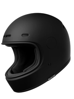 Kask integralny John Doe One Frozen czarny matowy
