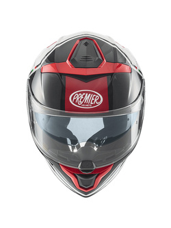 Kask integralny Premier Devil PH2 biało-czerwono-szary