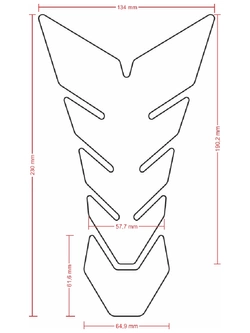 Tankpad Uniwersalny Onedesign Black Edition Faces