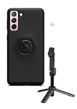 Zestaw: etui na telefon Samsung Galaxy S21+ + statyw/ selfie stick Quad Lock