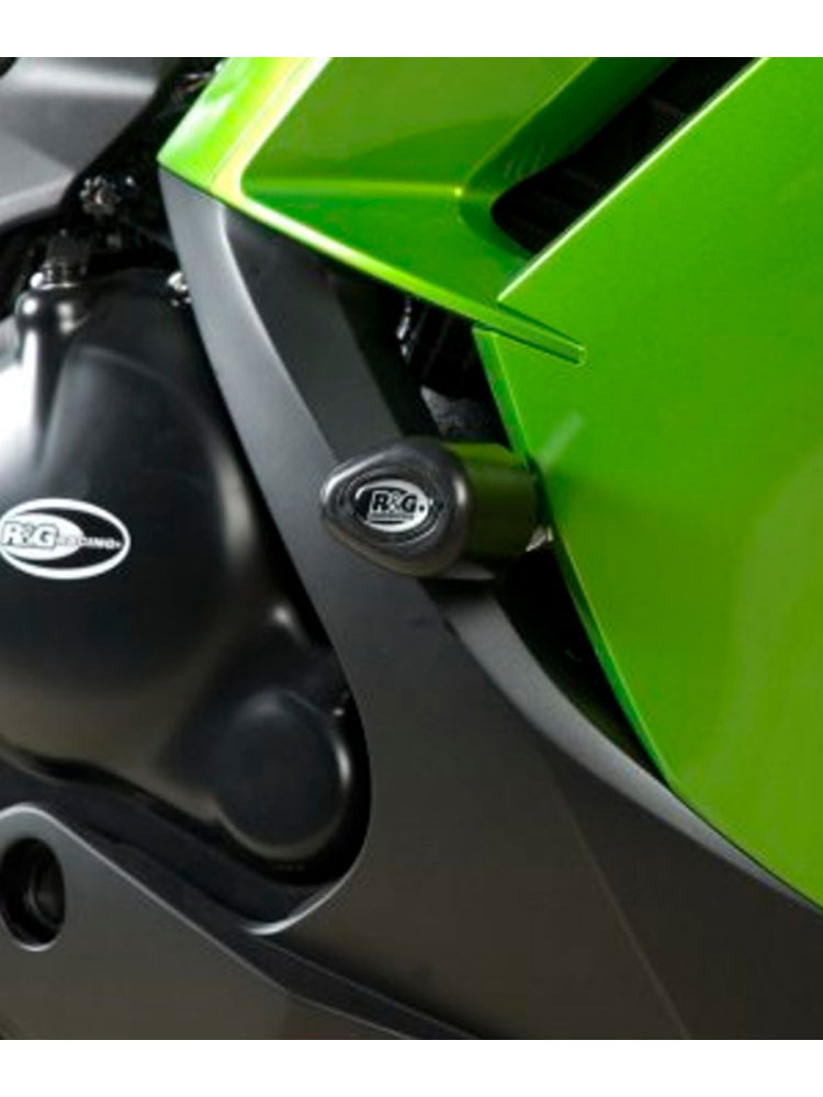 Crash pady Aero R&G do Kawasaki ER6-F (Ninja 650 Faired) (12-16) czarne