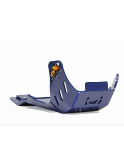 Płyta pod silnik Xtrem AXP Racing Husqvarna FC450, FX450 (23-), FE450/FE501/S/W (24-) niebieska z osłoną podnośnika