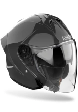 Kask otwarty Airoh H21 ciemnoszary połysk