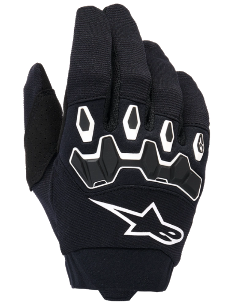 Rękawice cross dziecięce Alpinestars MX Full Bore V2 czarno-białe