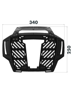 Stelaż pod kufer centralny Hepco&Becker AluRack Triumph Tiger 850 Sport (21-24)
