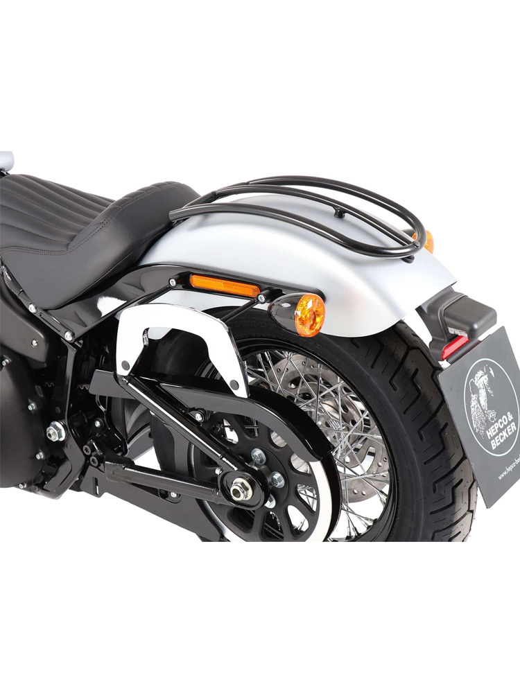 Stelaż pod sakwy motocyklowe Hepco&Becker C-Bow Harley-Davidson Softail Standard (20-) chrom