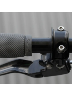 Manetki motocyklowe Biltwell Recoil TPV do kierownic o średnicy 25.4 [mm] szare