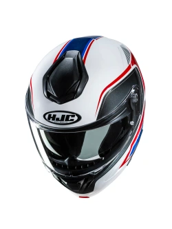 Kask szczękowy HJC C92 Ragna biało-czerwono-niebieski