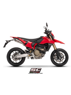 Tłumik motocyklowy podwójny SC-Project S1 Ducati Hypermotard 698 Mono/RVE (24-) tytan