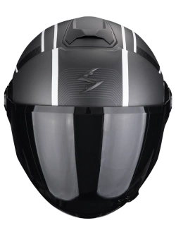 Kask otwarty Scorpion Exo-City II Cosmos srebrno-biały matowy