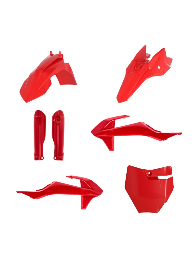 Pełny zestaw plastików Acerbis KTM 50 SX (16-)/ GasGas MC 50 (22-23) czerwony