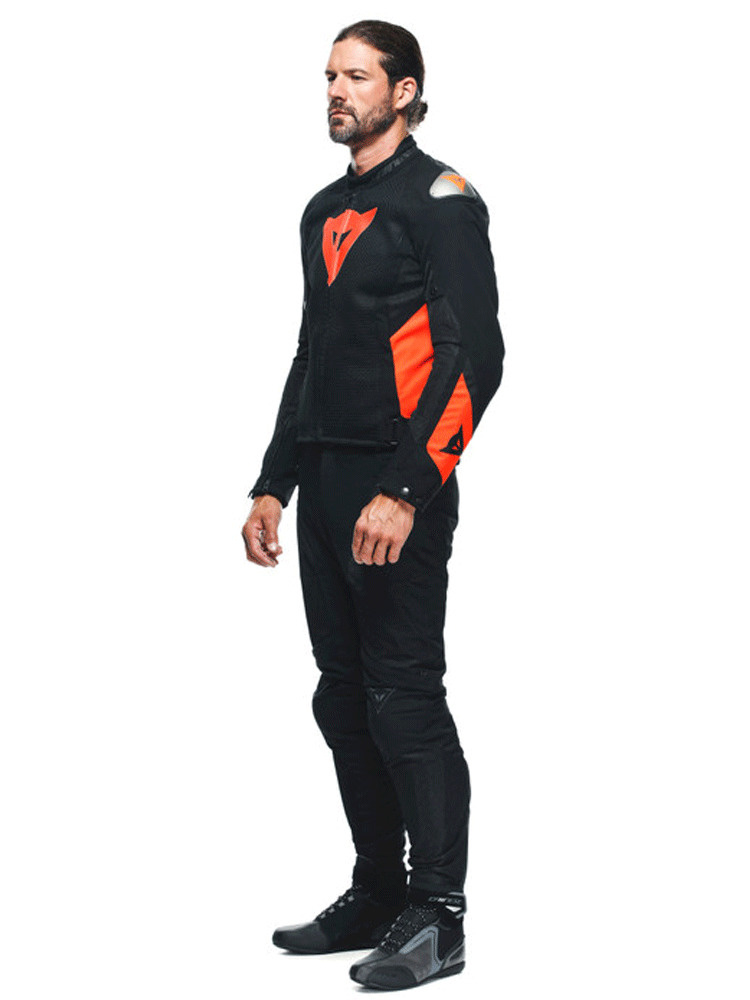 Kurtka motocyklowa tekstylna Dainese Energyca Air Tex czarno-czerwona