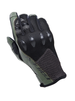 Rękawice motocyklowe Dainese Karakum Ergo-Tek czarno-zielone