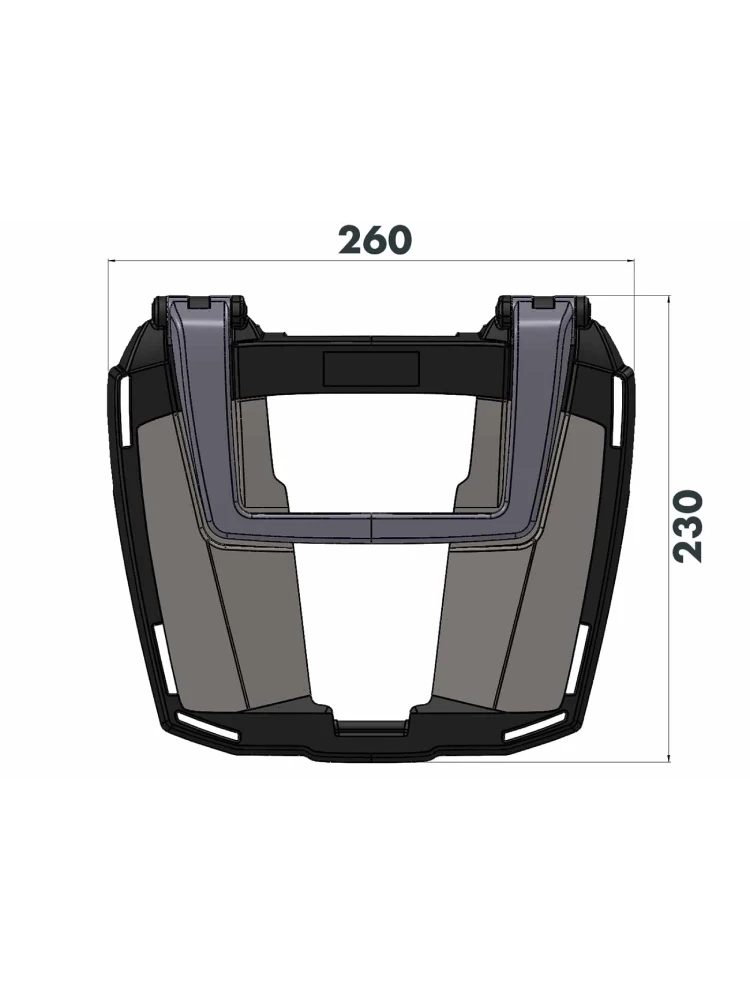 Stelaż pod kufer centralny Hepco&Becker EasyRack Moto Guzzi V85 TT/Strada/Travel (24-)