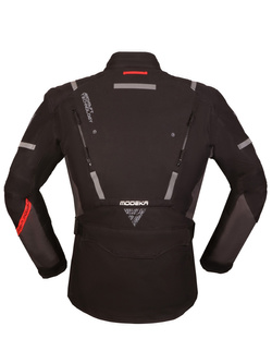 Kurtka motocyklowa tekstylna Modeka Trohn czarno-szara