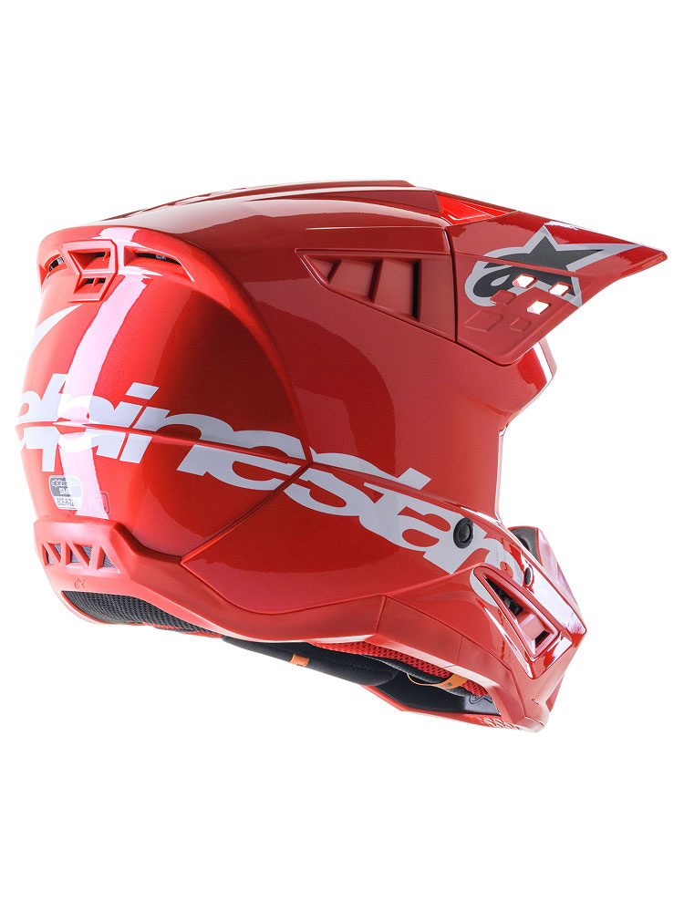 Kask enduro Alpinestars MX Supertech M5 Corp czerwony